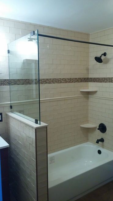 NJ Frameless Shower Door